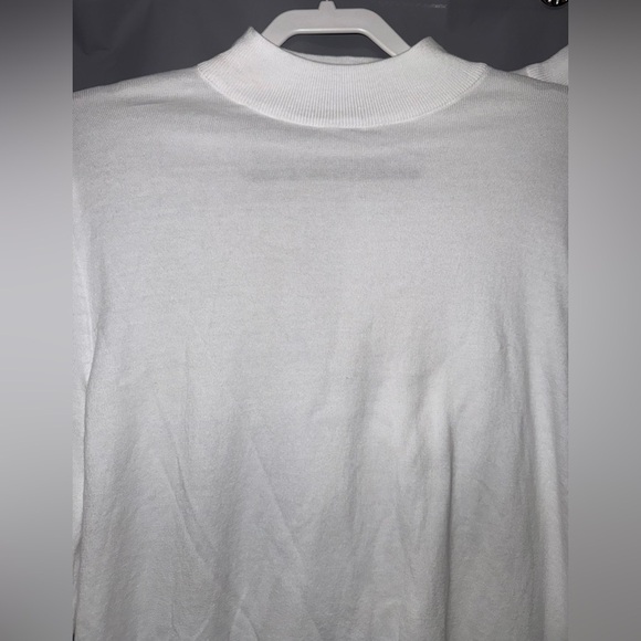 2 PAUL JAMES HIGH NECK 100% COTTON LONG SLEEVE SWEATERs SIZE M - Picture 4 of 10